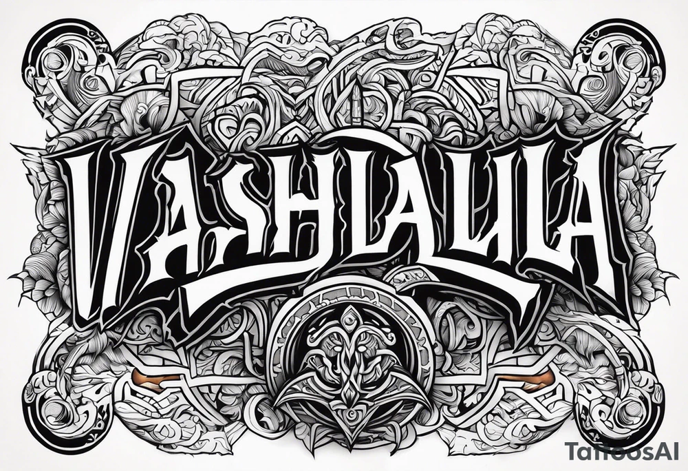 valhalla berserker tattoo idea