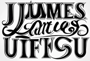 james tattoo idea