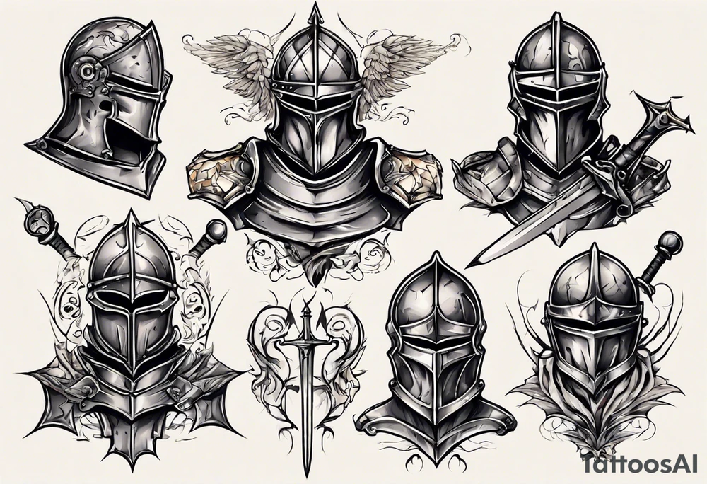 Knight tattoo idea