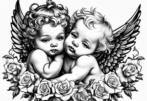 Baby Cupid tattoo idea