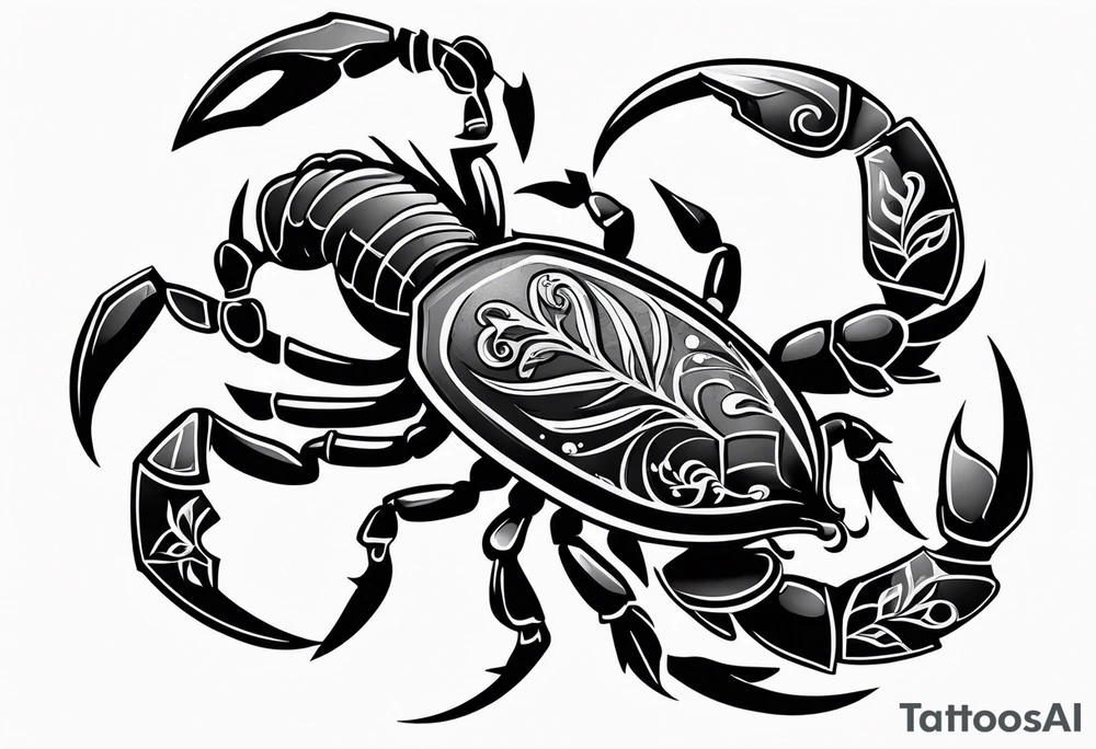 scorpion tattoo idea