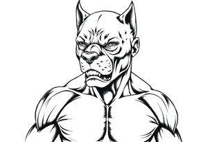 PITBULL tattoo idea