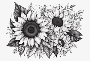 I’m a capicorn I love sunflowers, stars and set sunsets I also think a cassopiea consultation  is tired to me name starts with a W I have 3 kids 1 boy and 2 girls tattoo idea