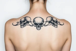 Skulls tattoo idea