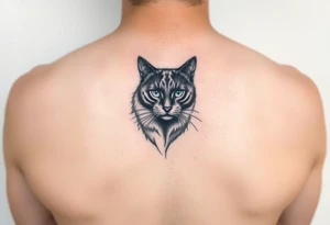 Black Cat tattoo idea