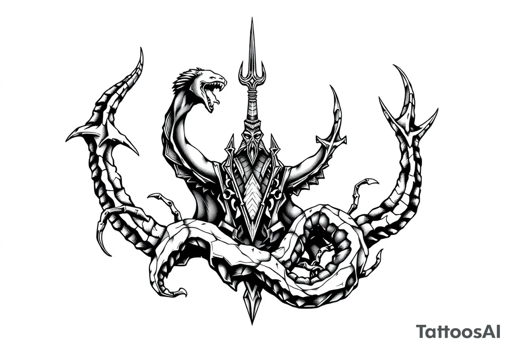Atlantis tattoo idea