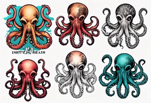 Dirty Heads Octopus tattoo idea