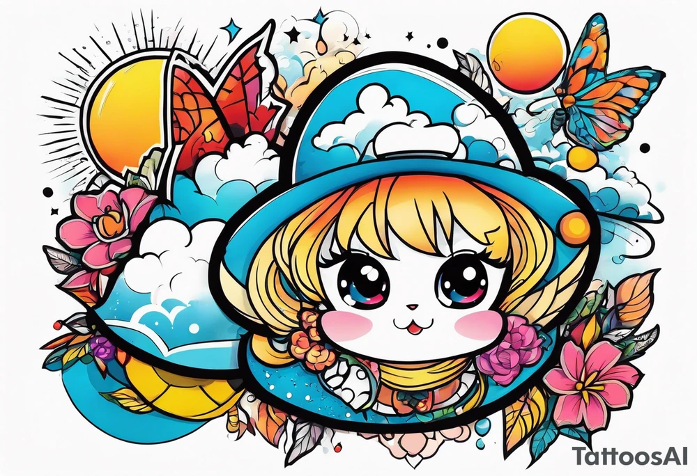 Anime tattoo idea