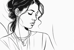 losing something - gaining something tattoo idea
