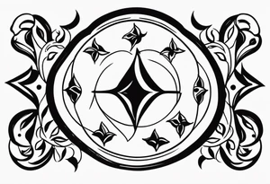 strength, small, nuanced, pomegranate, elegant, armenian, pisces, long tattoo idea