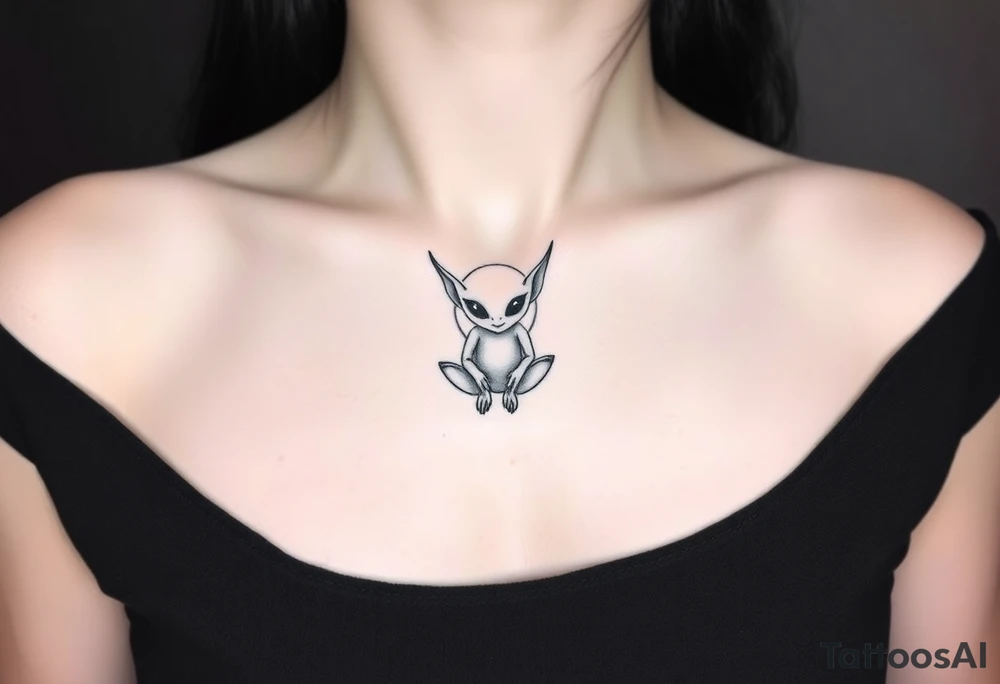 Tiny goblin tattoo idea