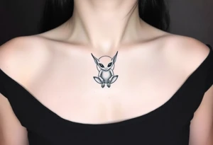 Tiny goblin tattoo idea