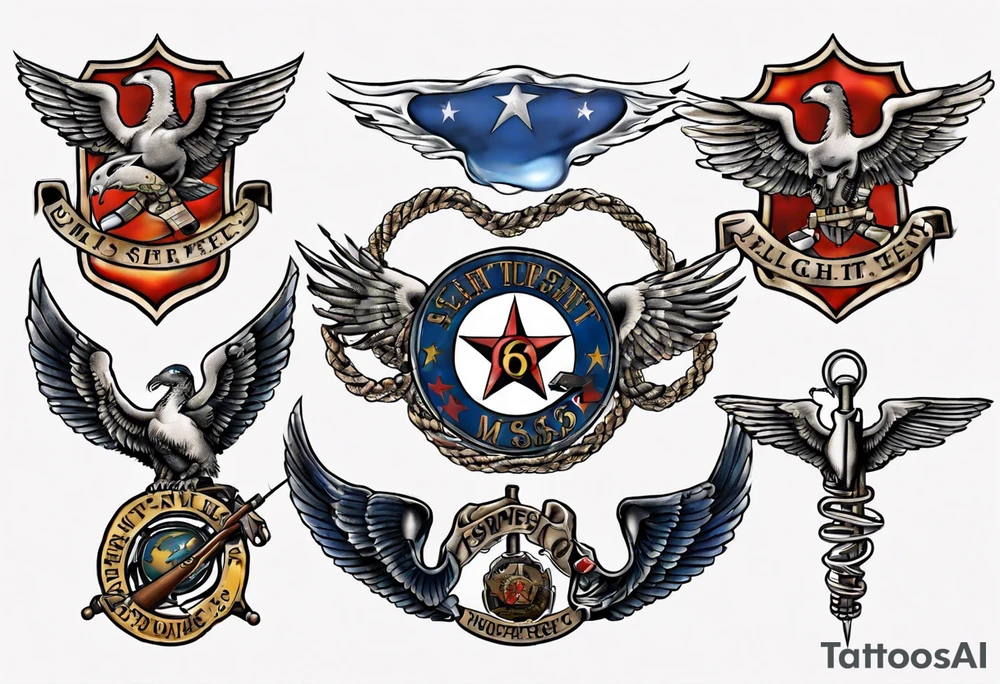 6048 Flight Equipment USMC Tattoo tattoo idea