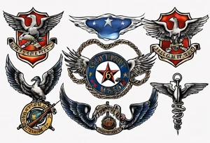 6048 Flight Equipment USMC Tattoo tattoo idea