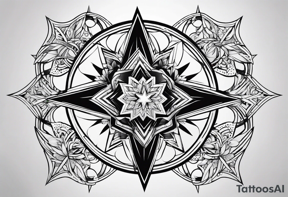 Star tattoo idea