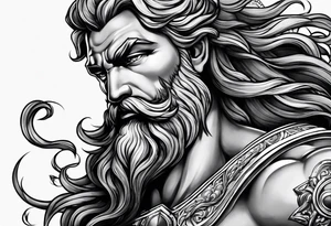 Poseidon tattoo idea