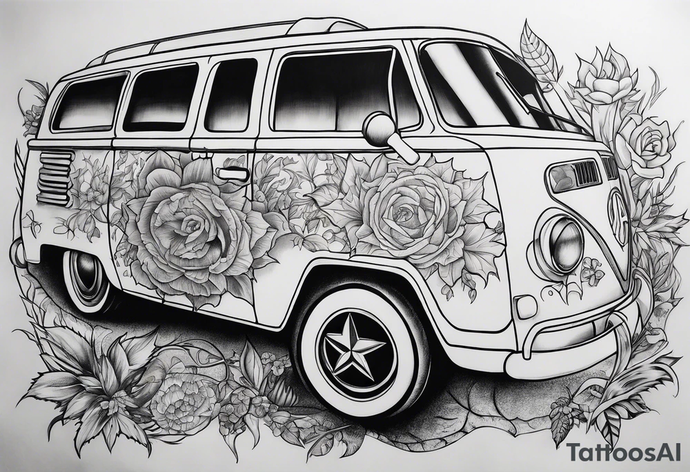 Grateful Dead Northern California tattoo idea