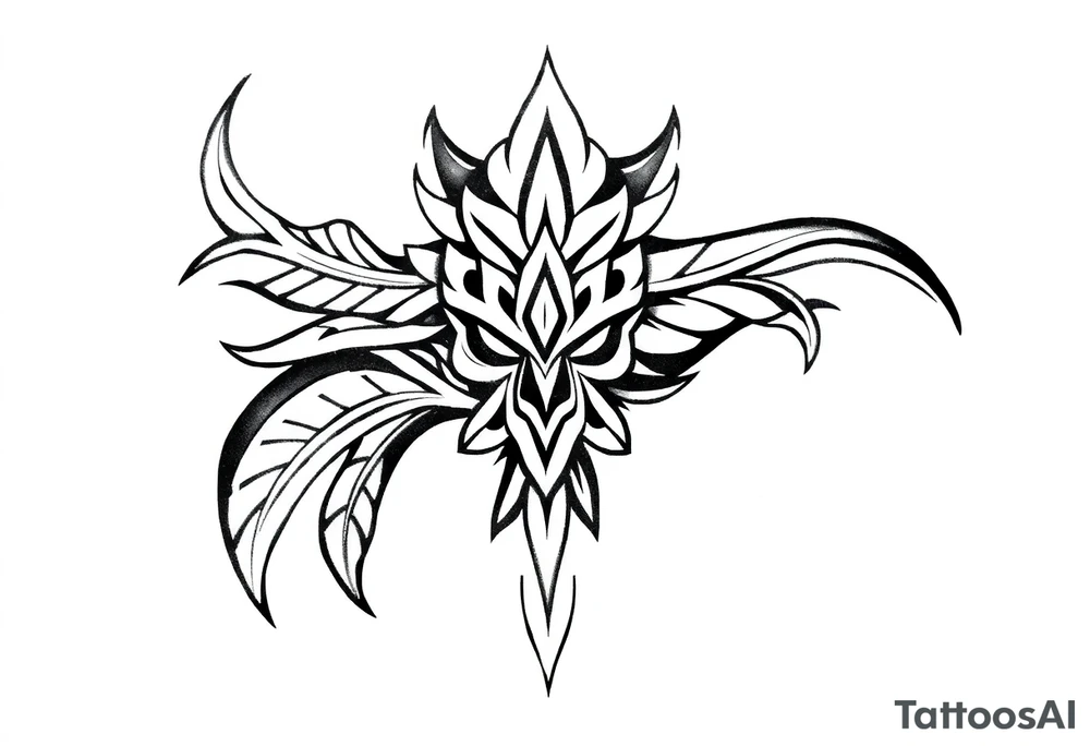 Samoan Pe’a tribal tattoo idea