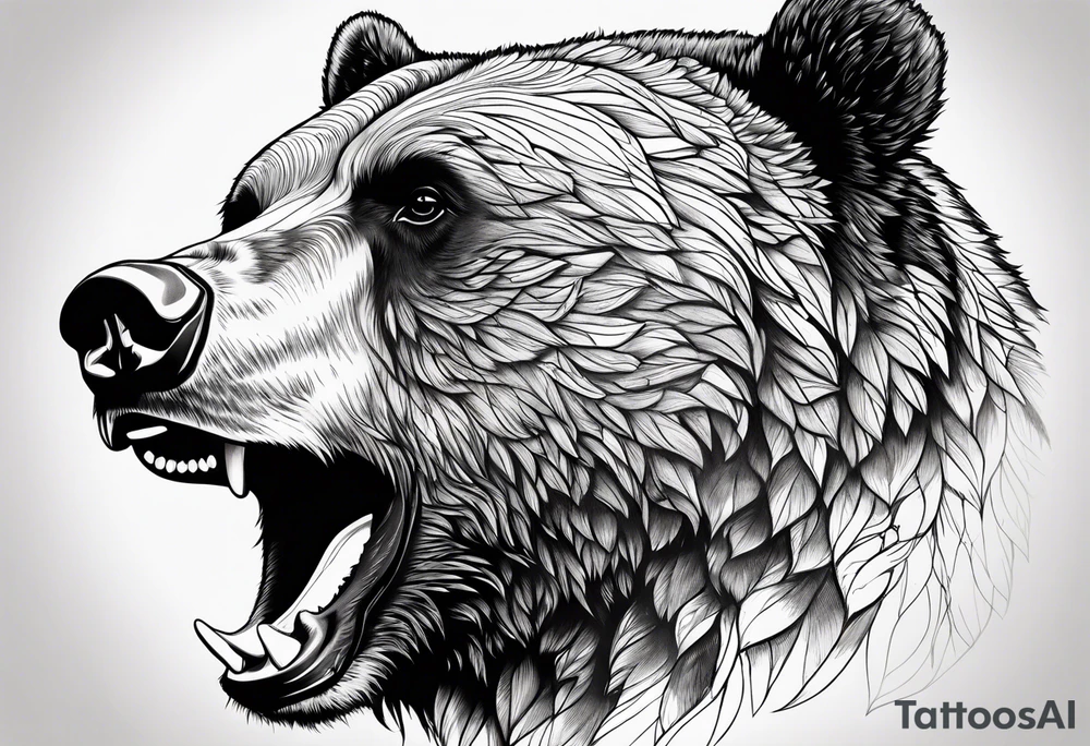 Grizzly Bear tattoo idea
