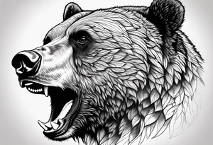 Grizzly Bear tattoo idea