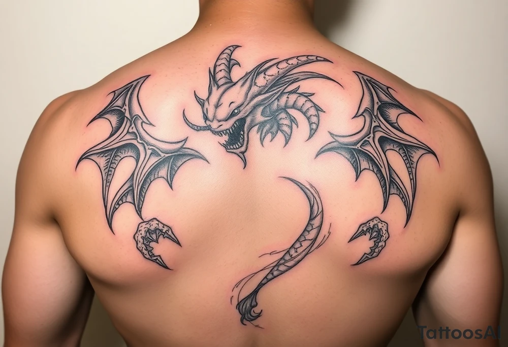 water demon tattoo idea