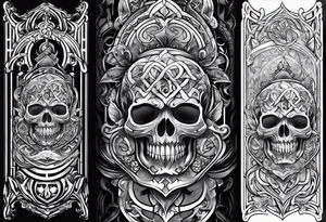 Celtics sleeve tattoo idea