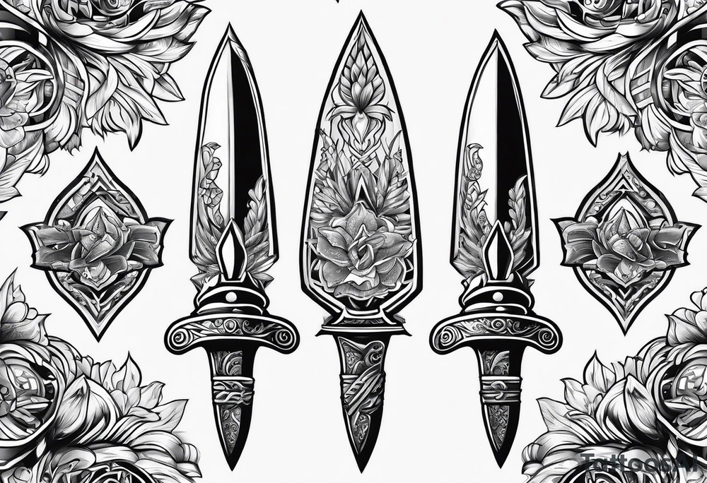 Kunai tattoo idea