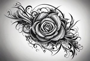 extreme twisted detangled pain arm tattoo idea