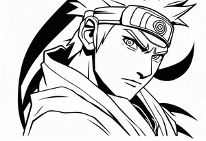 naruto hokage tattoo idea