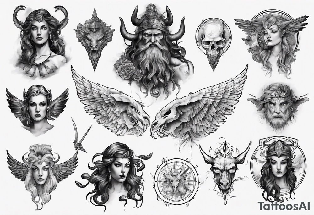 mythology tattoo idea