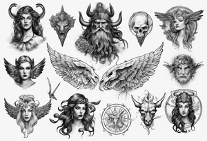mythology tattoo idea
