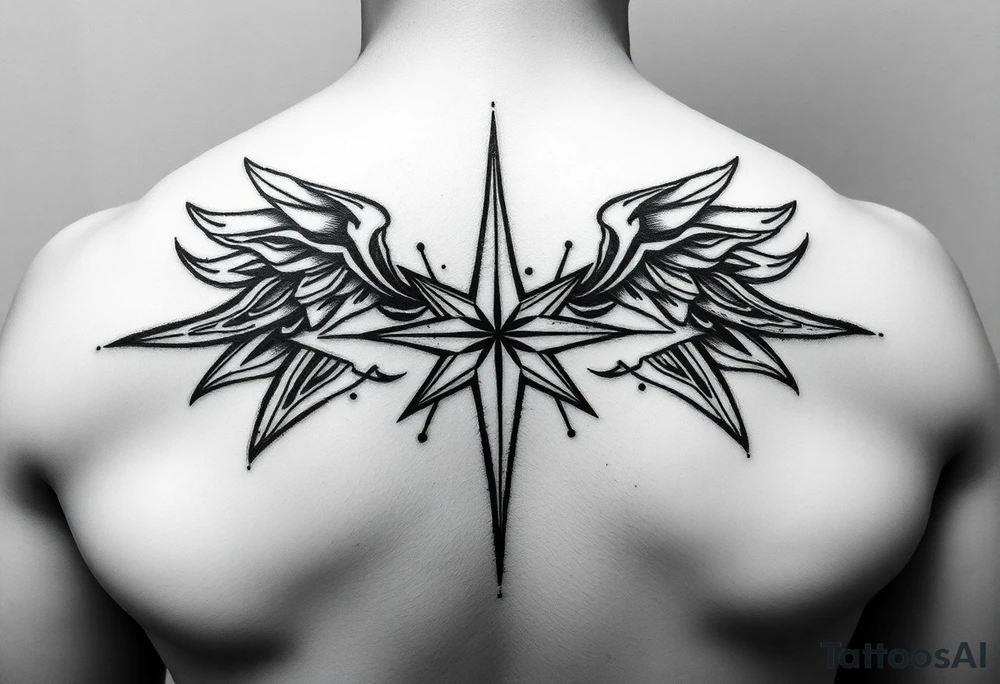 Edgy cybersigilism “Starz” very close together tattoo idea