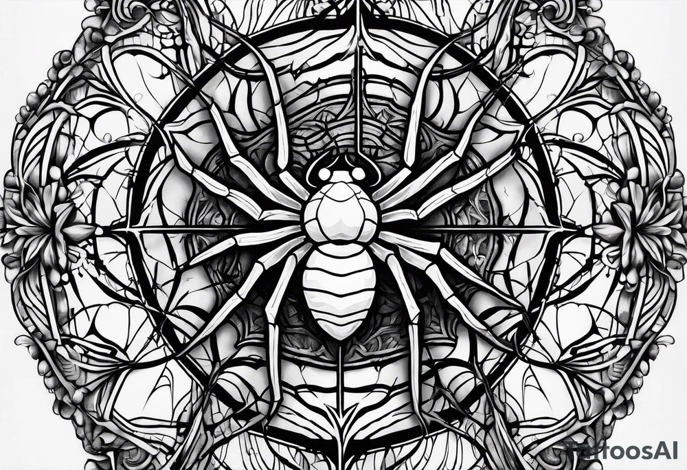 spider tattoo idea