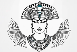 Cleopatra symbolism tattoo idea