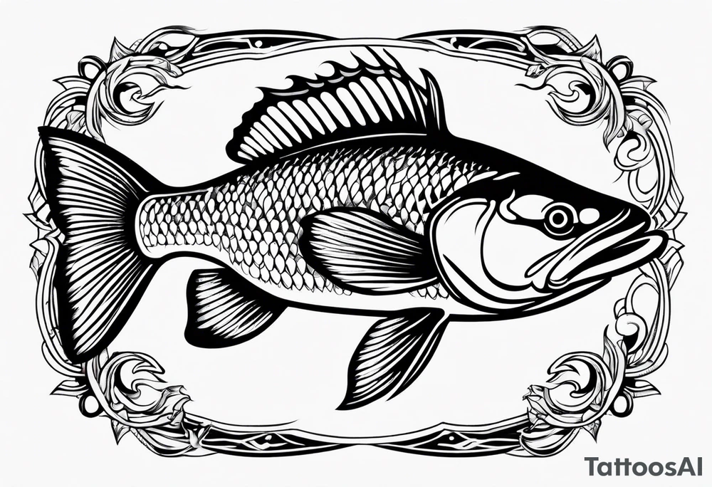 walleye tattoo idea
