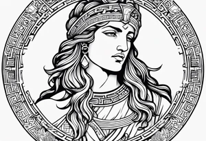 Greek gods tattoo idea