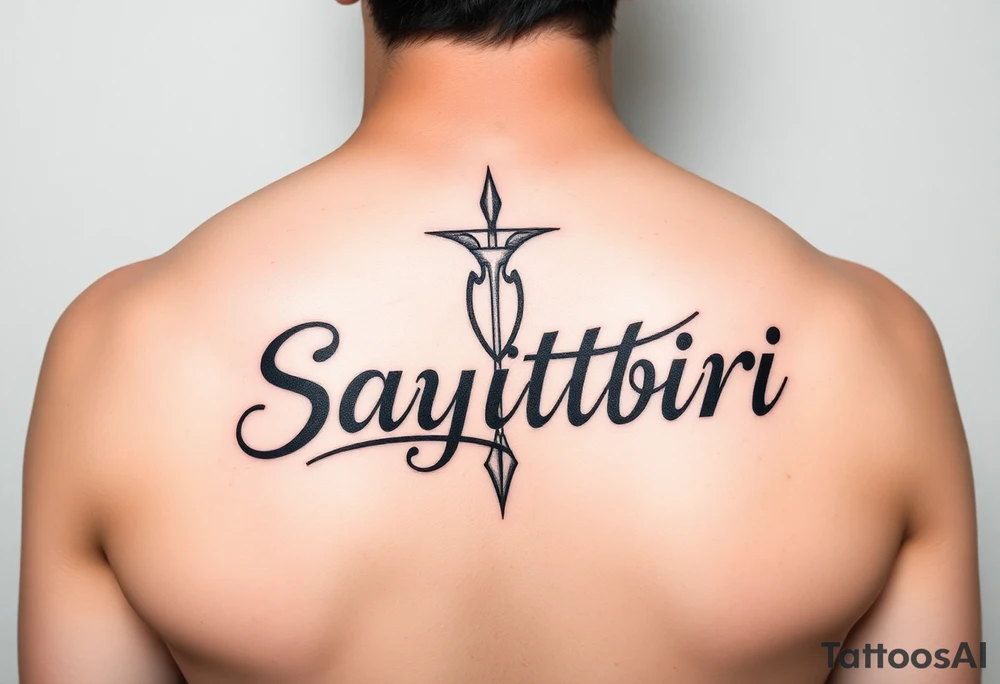 Sagittarius sign for both individuals as a couple names being Harley and Guy bird combined lettering Harley bird tattoo idea
