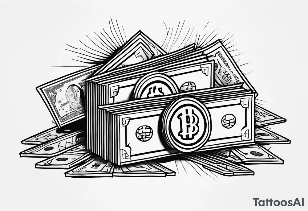 Money is coming to me tattoo idea