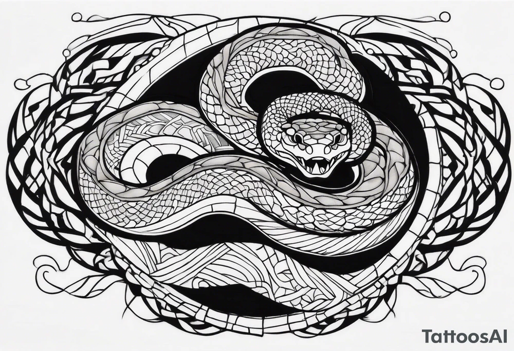 Snake tattoo idea