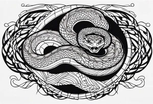 Snake tattoo idea