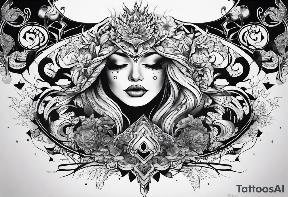 Pain tattoo idea