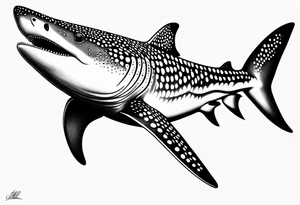 Whaleshark tattoo idea