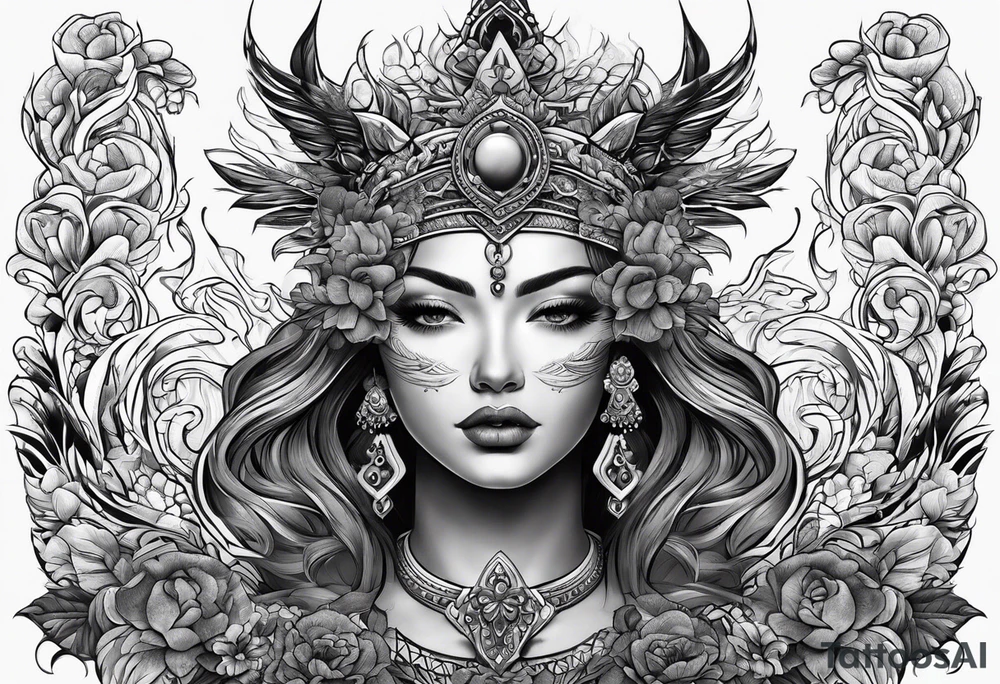 Illuison tattoo idea
