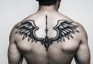 bdsm inspired butt tatto for a man tattoo idea