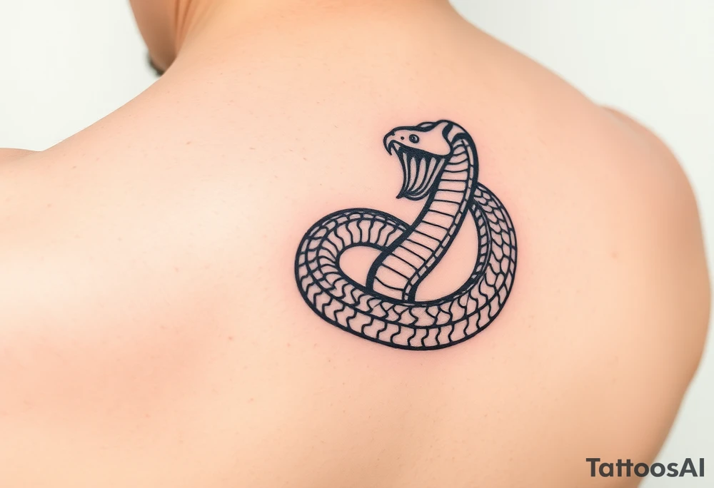 king snake tattoo idea