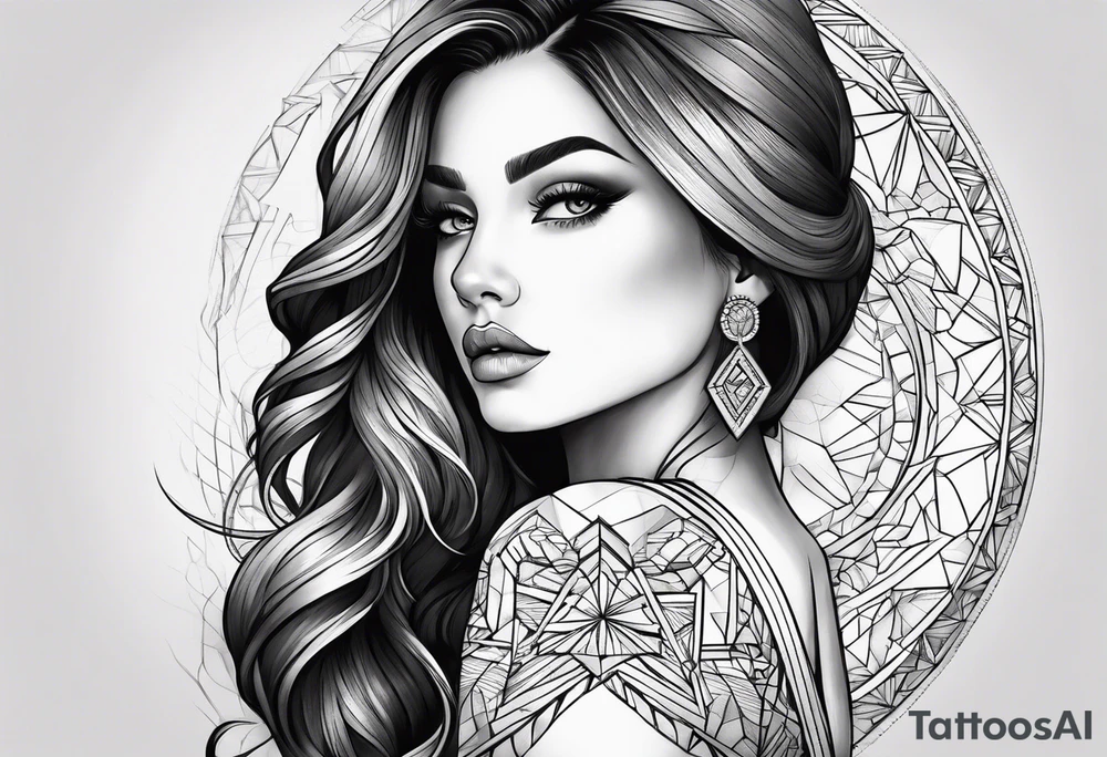 Women tattoo idea