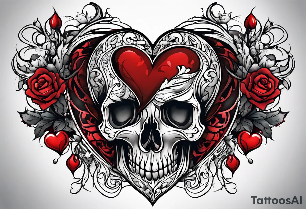 Bloody Heart tattoo idea