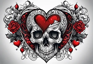 Bloody Heart tattoo idea
