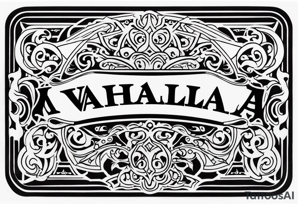 Valhalla tattoo idea