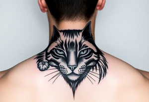 Black Cat tattoo idea